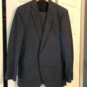 J. Crew Ludlow Japanese Chambray Suit - Blue 36R